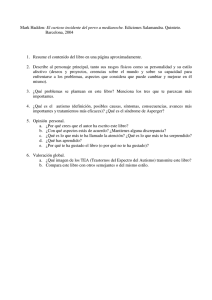 Lectura de la 1ª evaluación