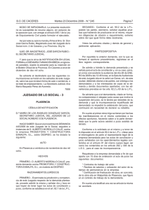 JUZGADO DE LO SOCIAL