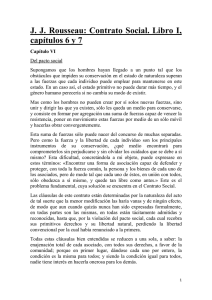 Rousseau, Contrato social, caps. 6-7