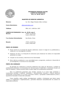 UNIVERSIDAD MARIANO GALVEZ CAMPUS DE