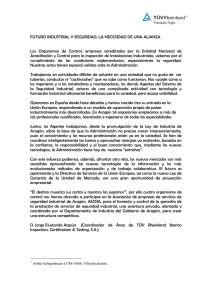 Futuro industrial y seguridad