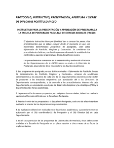 protocolo, instructivo, presentación, apertura y cierre de diplomas