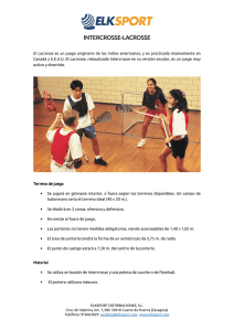 Guía didáctica Lacrosse - Intercrosse