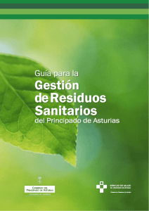 Guía Residuos Sanitarios - Gobierno del principado de Asturias