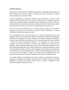 Perfil - Secretaría Nacional de Planificación y Desarrollo