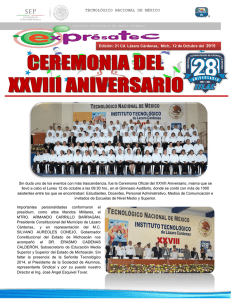 boletin 21 ceremonia de aniversario