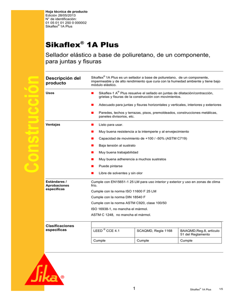 Sikaflex-1 A® Plus