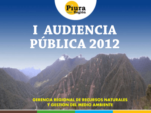 Gerencia Regional de Recursos Naturales