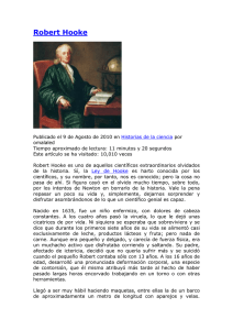 Robert Hooke: Biografía y Contribuciones Científicas