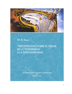 DAROS W. R. Tres enfoques sobre el pasaje de la