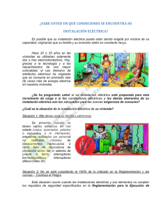 conexión electrica segura