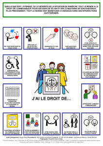 Derecho a la comunicacion - Communication Bill of Rights en frances