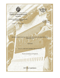 Anexo XX al 479 - Inciso 33 – FISCALÍA GENERAL DE LA NACIÓN