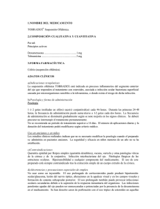 1.NOMBRE DEL MEDICAM ENTO TOBRADEX