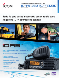 Folleto del Producto