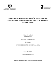 principios de programación de actividad física para personas
