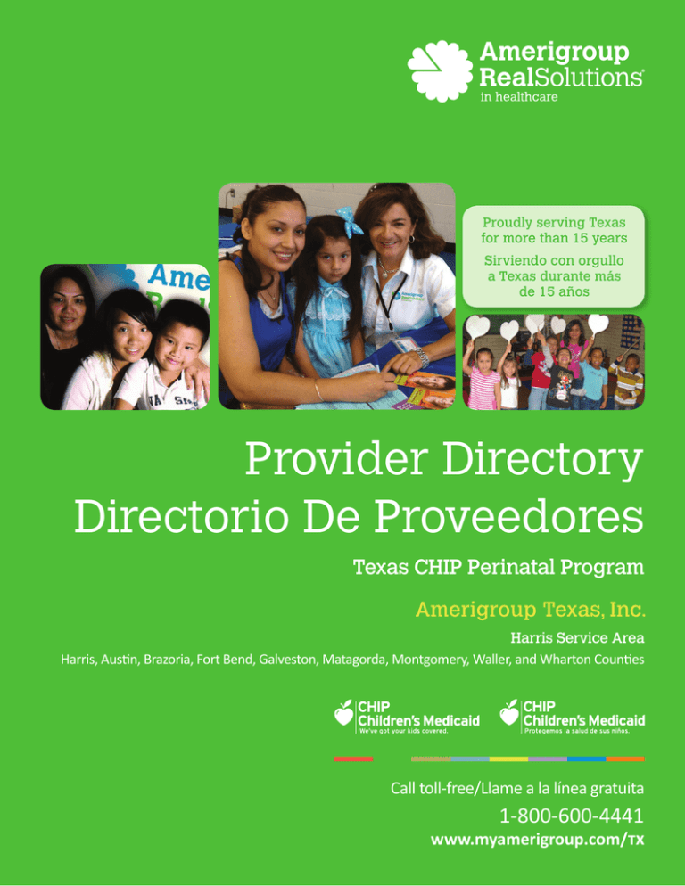 Provider Directory Directorio De Proveedores