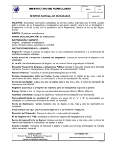 instructivo de formulario