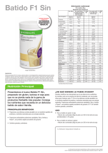 Batido F1 Sin - myHerbalife.com