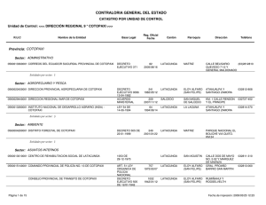 Catastro DR9 - Contraloría General del Estado