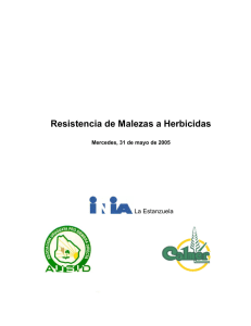 Resistencia de Malezas a Herbicidas