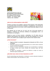 anticonceptivos orales