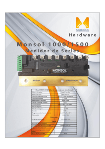 Manual de usuario Monsol 1000-1500