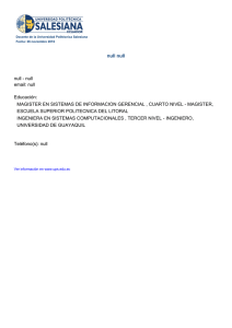null null null
