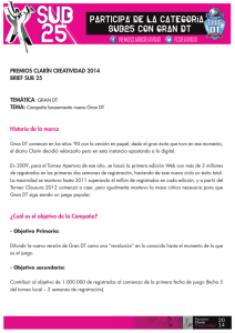 GRAN DT Historia de la marca - Premios Clarín Creatividad 2016