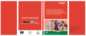 Estudio sobre Políticas Activas de Empleo en la Unión Europea y