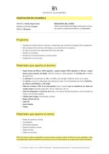 Programa Vegetación en acuarela