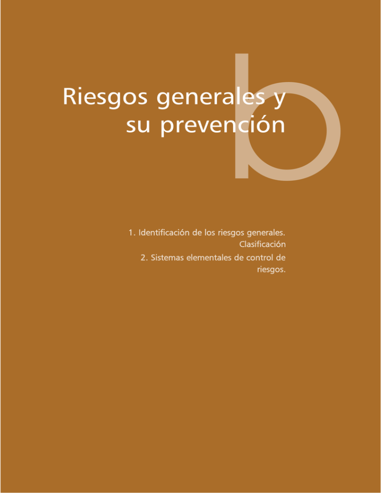 Riesgos Generales Y Su Prevención