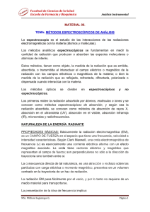 ESPECTROSCOPIA 01 - farmacia y bioquimica
