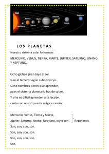 Planetas del Sistema Solar: Canción y Nombres para Niños