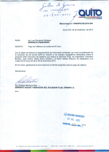 realizar un levantamiento de información ambiental