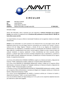 004-2013 Deberes formales a cumplir ante IVSS