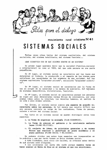 sistemas sociales - Movimiento Rural Cristiano