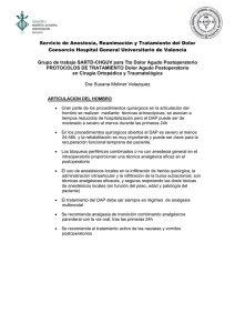 Protocolo manejo dolor agudo
