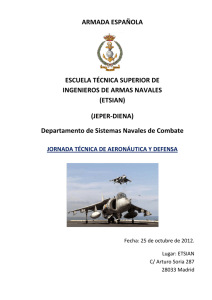ARMADA ESPAÑOLA ESCUELA TÉCNICA SUPERIOR DE
