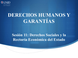 Las garantías sociales