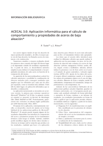 ACECAL 3.0: Aplicación informática para el cálculo