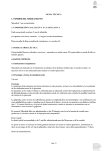 1 de 11 FICHA TÉCNICA 1. NOMBRE DEL MEDICAMENTO
