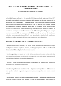 declaración de pamplona sobre los derechos de las personas