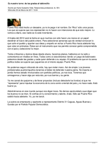Es nuestro turno: de las gradas al tabloncillo