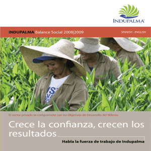 Indupalma - UN Global Compact
