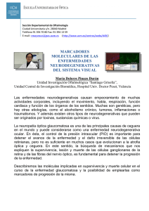 marcadores moleculares de las enfermedades neurodegenerativas