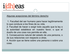 Introducción a los derechos humanos