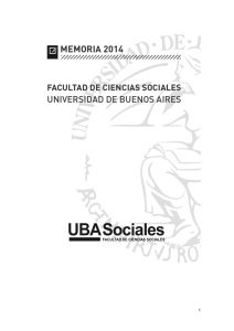 2014 - Facultad de Ciencias Sociales