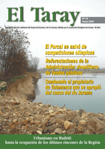 taray 19 - Asociación Ecologista del Jarama "El Soto"