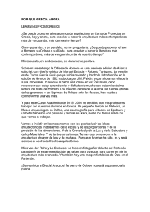 POR QUÉ GRECIA AHORA LEARNING FROM GREECE ¿Se puede